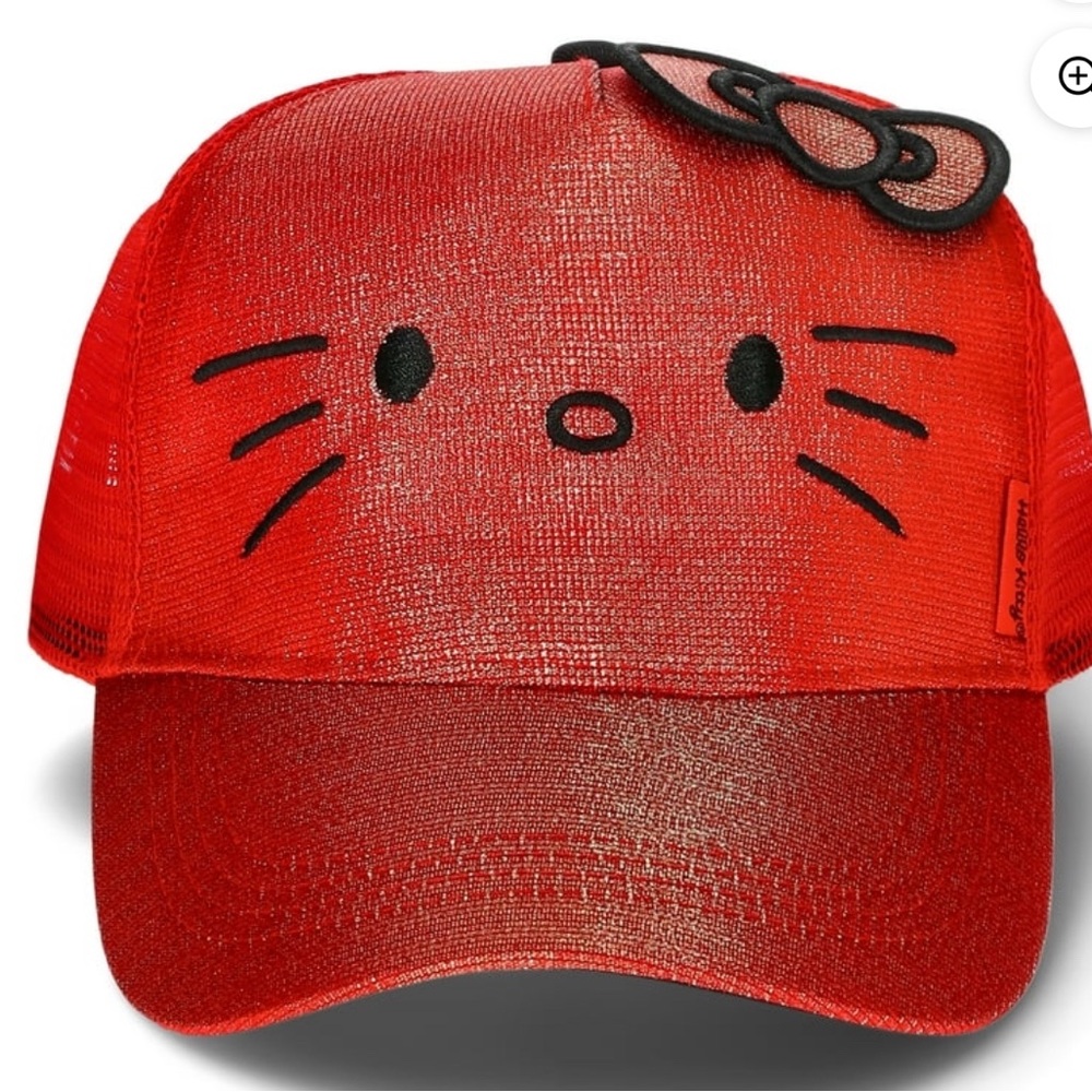 Red Hello Kitty Cap